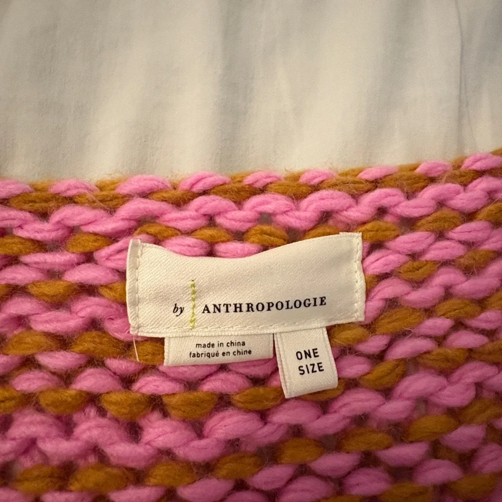 By Anthropologie Cozy Cardigan Sweater ONE SIZE - Picture 5 of 7